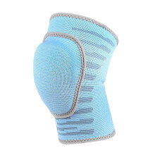 Youth Knee Pad Thickened Sponge Anti Slip Elastic for Tennis Skating B