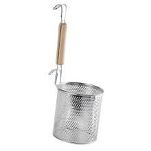 Kitchen Pasta Noodle Strainer, Stainless Steel, Deep Fry Basket 14cm