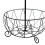 Fruit Bowl Holder with Banana Hanger Tree Kitchen Fruit Basket Stand L 3
