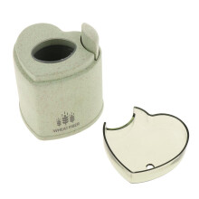 Heart Shape Hand Pressure Plastic Toothpick Holder Dispenser Portable