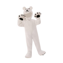 Kids Polar Bear Costume Novelty Cosplay Pajamas for Festival Role Play