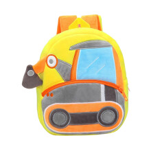 Kids Backpack Duffle Rucksack Toddler Book Bag for Baby Excavator