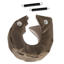 T3 Turbo Heat Shield Blanket Turbocharger Cover Wrap With Fastener Spr
