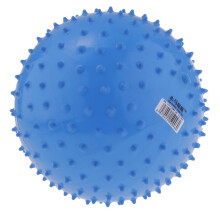 9 Inch Kids Knobby Bouncy Ball Spiky Sensory Ball for Yoga Massage Blu