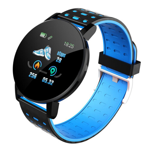 Smart Watch BT Bracelet Watch for Phone iOS / Android Blue