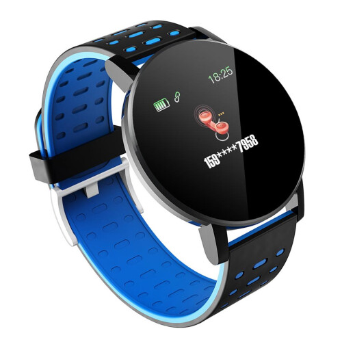 Smart Watch BT Bracelet Watch for Phone iOS / Android Blue 1