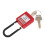 Safety Lockout Padlock Keyed Different 38mm Shackle  Red 3