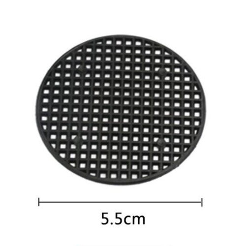 Plastic Drainage Mesh Sheet Bonsai Flowerpot Bottom Net 5.5cm_40Pcs 1