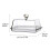 Clear Cheese Server Storage Keeper Tray with Cover Butter Holder S 2