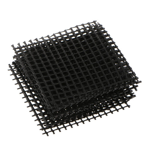 Plastic Drainage Mesh Sheet Bonsai Flowerpot Bottom Net Bug Pest Contr 1