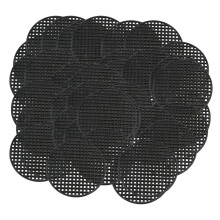 Plastic Drainage Mesh Sheet Bonsai Flowerpot Bottom Net 5.5cm_40Pcs