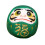 Daruma Doll Statue Craft Decorative for Table Bookshelf Decor Green 1