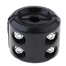 ATV UTV Winch Rubber Line Cable Lift Stopper Rubber Cushion + Screws B