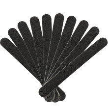 10 PCS Professional Nail Files 100/180 Grit Double Sided Emery Boards for Acrylic Nails – Black