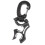Scuba Diving Double BCD Hose Holder with Clip Black 2