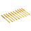 10 Pieces Slotted Hex Shank Ceramic Tile Glass Drill Bits Quick Bit Se 1