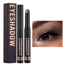 Eyeshadow Stick with Glitter Pen, Waterproof Longlasting Smudge Resistant, Multiple Color Options
