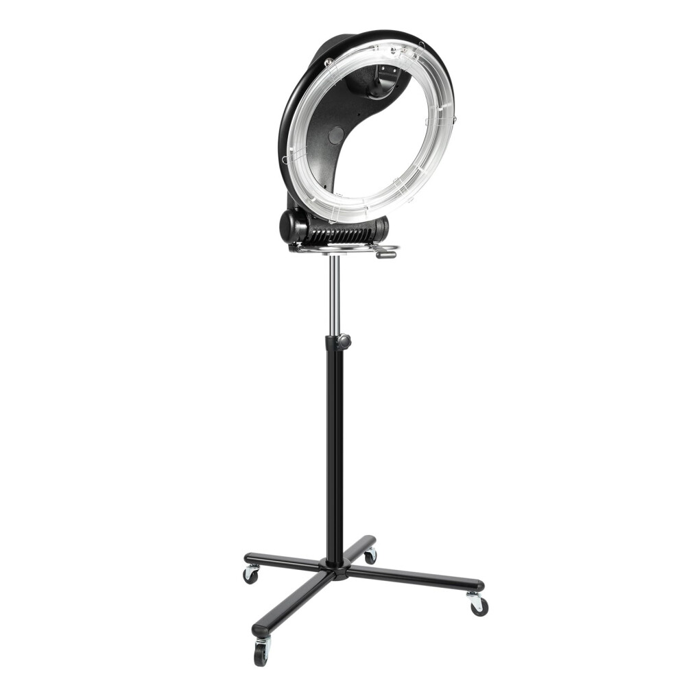 Professional Infrared Hair Dryer with 360 Rotating Heat, Adjustable Height Salon Steamer 1000W