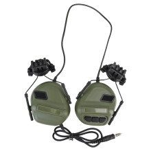 Helmet Headset Headphone for Hunting PTT Radio Communication