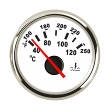 52mm 2" 9-32V Waterproof Boat Marine Water Temperature Gauge Type 1