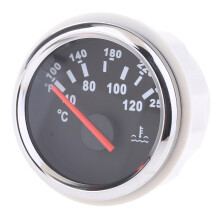 52mm 2" 9-32V Waterproof Boat Marine Water Temperature Gauge Type 2