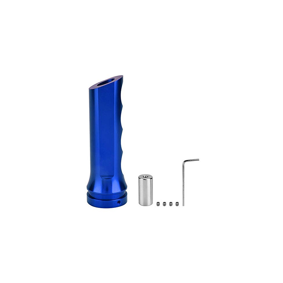 Universal Aluminum Car Handbrake Cover Sleeve Luxury Upgrade Tool Installation Blue 9169991725710