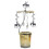Spinning Candle Holder Tea Light Holder Rotating Candlestick for Holid 1