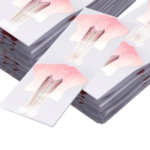 Nail Forms Waterproof nails tips Forms for Acrylic Nails artists Home 2