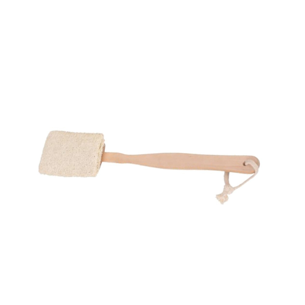 Long Handle Loofah Back Scrubber Bath Brush for Gentle Exfoliation and Smooth Skin