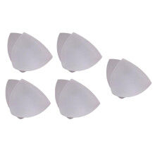 5Pairs Womens Bra Inserts Pads Comfy Push up for Bikini Yoga Bra S Whi