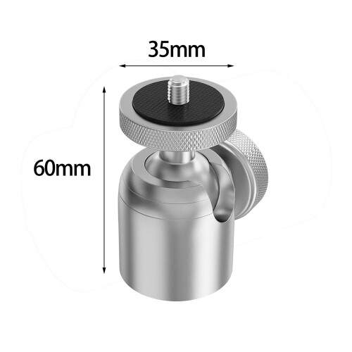 Mini Ball Head Easy Using Mini Tripod Ball Mount for DSLR Cameras Mono 1