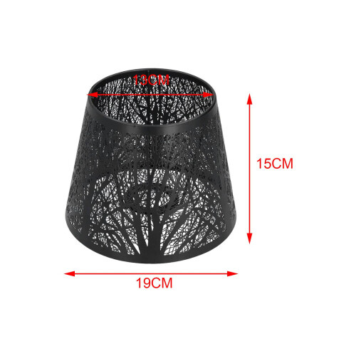 Lamp Shade Tree Shadow for E27 Bulb Lampshade Shell Cover for Table La 1