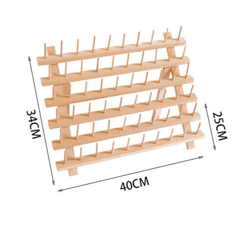 Sewing Thread Organizer Wall Mount Spool Holder for Embroidery Hobbyis 1