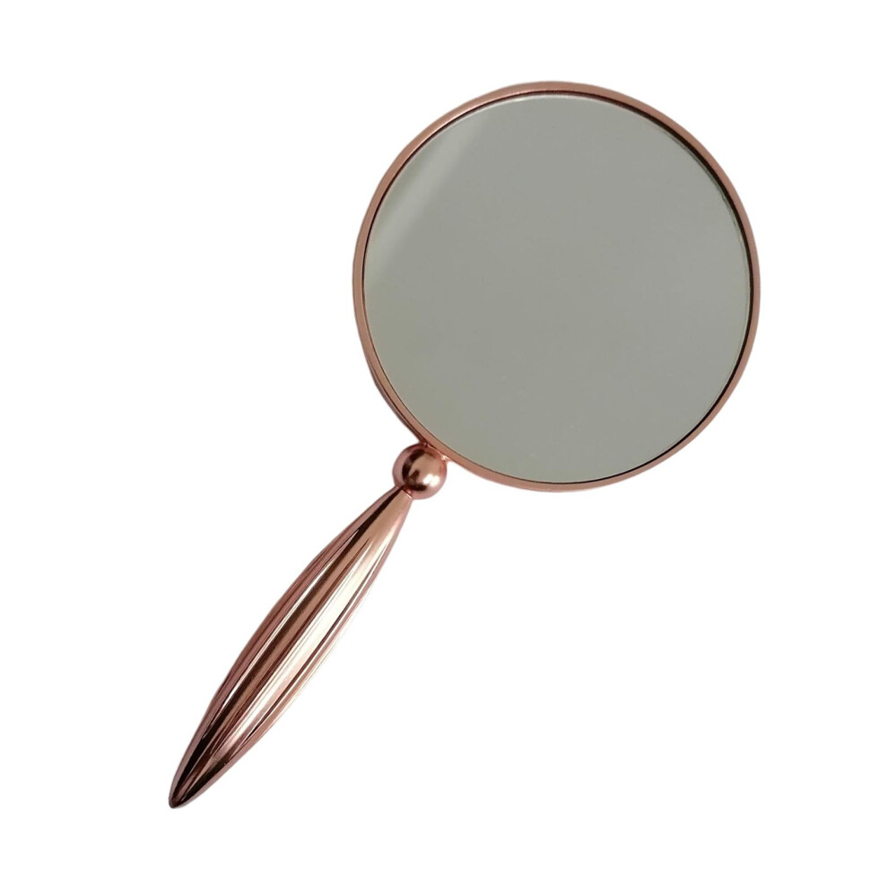 Handheld Mirror Cosmetic Hand Held Beauty Salon Makeup Mirrors with Ha