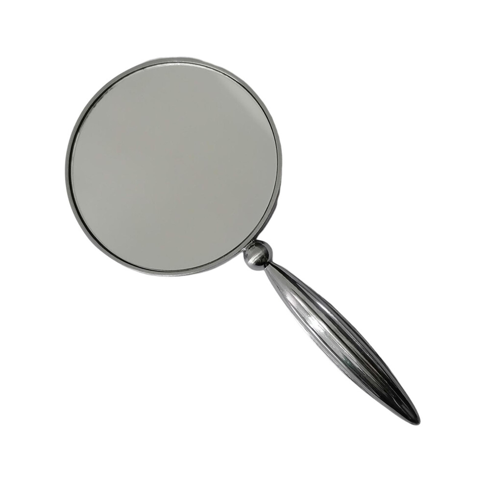 Handheld Mirror Cosmetic Hand Held Beauty Salon Makeup Mirrors with Ha