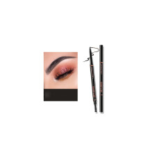 Waterproof Eyebrow Pencil with Precision Retractable Tip and BuiltIn Spoolie for Natural Look