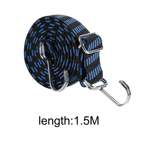 Bungee Cord with Hooks Flexible Elastic Rubber Strap for Trucks Trolle 1