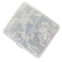 Upholstery Bedskirt Pins Headliner Pins for Slipcovers Flower and Roun