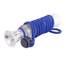 Duck Call Whistle with Rope Decoy Gear Hunting Outdoor Tool blue