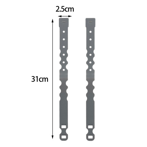 2 Pieces Tailor Malice Clips Strap Buckle for Vest Backpack Gear Holde 1