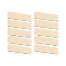 10x Exercise Bike Brake Pads Replacement Part Equipment Wool Felt for