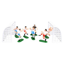 Football Cake Toppers Accessories Players for Baby Shower Baking Birth