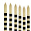 100x Bamboo Golf Ball Tees Reliable Accessories Long Length Exercise 3