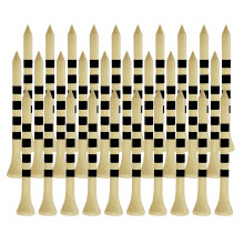100x Bamboo Golf Ball Tees Reliable Accessories Long Length Exercise