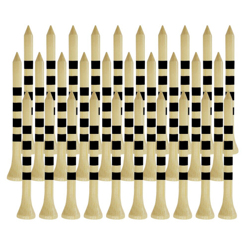 100x Bamboo Golf Ball Tees Reliable Accessories Long Length Exercise