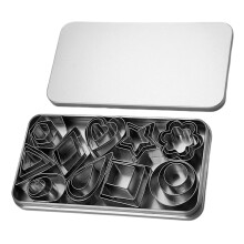 Stainless Steel Polymer Clay Cutters Earring Pastry Handmade Tools 30p