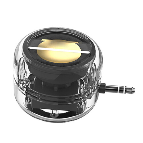 3.5mm Jack USB C Portable Plug in Mini Phone Speaker for Smartphone Co