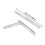 2x Folding Step Ladder Hinge Attachment Stepladders Tie Rod Replacemen 2