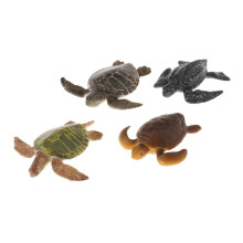 Realistic Animal Turtles Model Figures Creatures Bath Toys Decor Cake