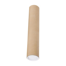 Long Cardboard with Caps Inner Dia 2.36in Round for Blueprint Shipping